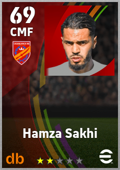 Hamza Sakhi — CMF, OVR 69, MAX 69