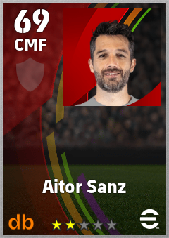 Aitor Sanz eFootball player card