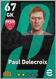 Paul Delecroix eFootball player card