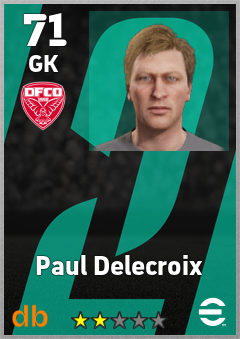 Paul Delecroix eFootball player card