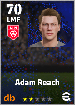 Adam Reach — LMF, OVR 70, MAX 70