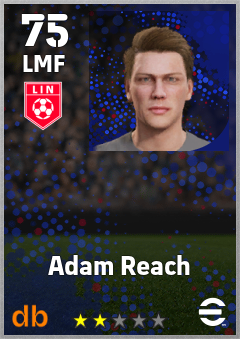 Adam Reach — LMF, OVR 75, MAX 75