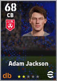 Adam Jackson — CB, OVR 68, MAX 68