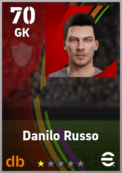 Danilo Russo eFootball player card