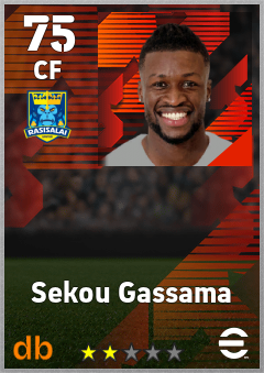 Sekou Gassama eFootball player card