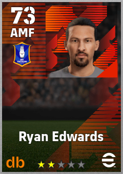Ryan Edwards — AMF, OVR 73, MAX 73