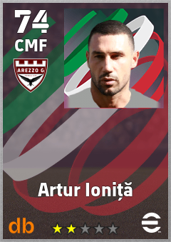 Artur Ioniță — CMF, OVR 74, MAX 74