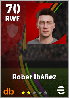 Rober Ibáñez eFootball player card