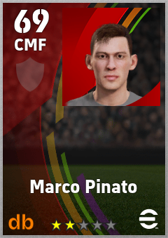 Marco Pinato — CMF, OVR 69, MAX 69