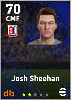 Josh Sheehan eFootball player card