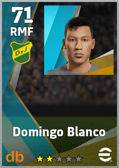 Domingo Blanco — RMF, OVR 71, MAX 71