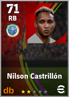 Nilson Castrillón — RB, OVR 71, MAX 71