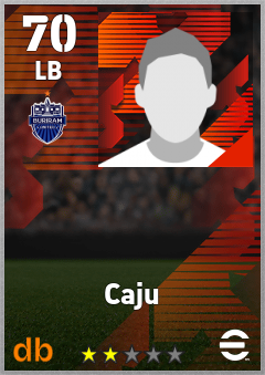 Caju — LB, OVR 70, MAX 70