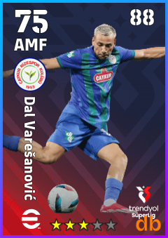 Dal Varešanović — AMF, OVR 75, MAX 88
