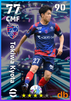 Tokiwa Kyota — CMF, OVR 77, MAX 90