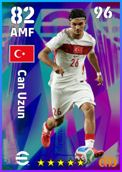Can Uzun — AMF, OVR 82, MAX 96