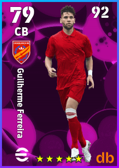 Guilherme Ferreira — CB, OVR 79, MAX 92