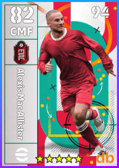 Alexis Mac Allister eFootball player card