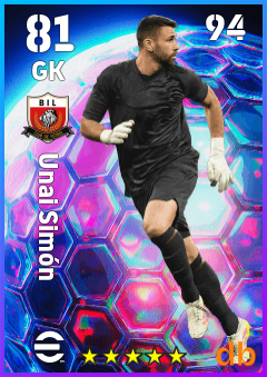 Unai Simón eFootball player card