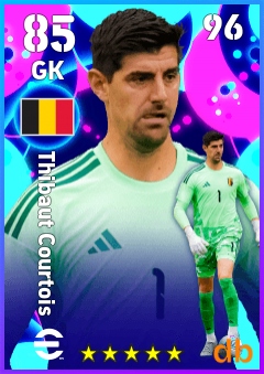 Thibaut Courtois — GK, OVR 85, MAX 96