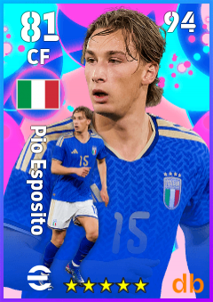 Pio Esposito — CF, OVR 81, MAX 94