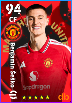 Benjamin Šeško — CF, OVR 94, MAX 94