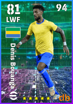 Denis Bouanga eFootball player card
