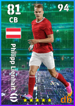 Philipp Lienhart — CB, OVR 81, MAX 94