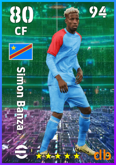 Simon Banza eFootball player card