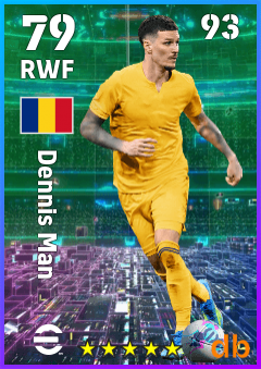 Dennis Man — RWF, OVR 79, MAX 93