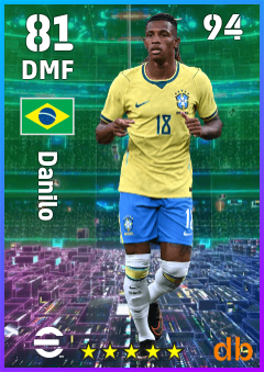 Danilo eFootball player card