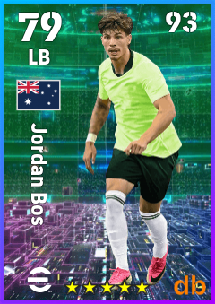 Jordan Bos — LB, OVR 79, MAX 93
