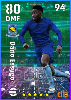 Dário Essugo — DMF, OVR 80, MAX 94