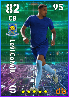 Levi Colwill — CB, OVR 82, MAX 95