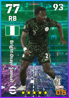 Bright Osayi-Samuel — RB, OVR 77, MAX 93