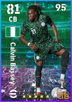Calvin Bassey eFootball player card