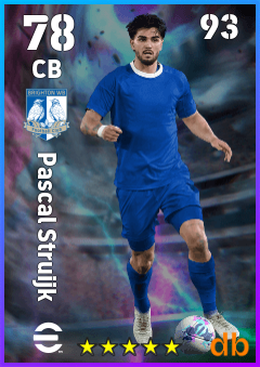 Pascal Struijk — CB, OVR 78, MAX 93