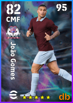 João Gomes — CMF, OVR 82, MAX 95