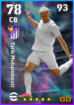 Tarik Muharemović — CB, OVR 78, MAX 93