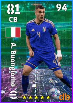 A. Buongiorno eFootball player card