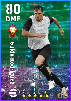 Guido Rodríguez — DMF, OVR 80, MAX 80