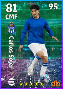 Carlos Soler eFootball player card