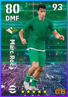 Marc Roca — DMF, OVR 80, MAX 93