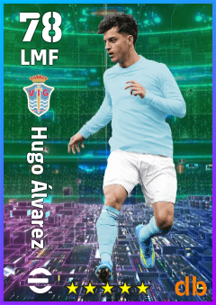 Hugo Álvarez — LMF, OVR 78, MAX 78