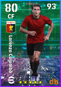 Lorenzo Colombo — CF, OVR 80, MAX 93