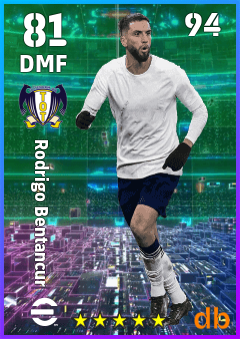 Rodrigo Bentancur — DMF, OVR 81, MAX 81