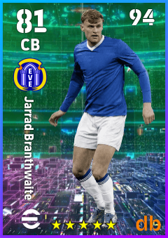 Jarrad Branthwaite — CB, OVR 81, MAX 81