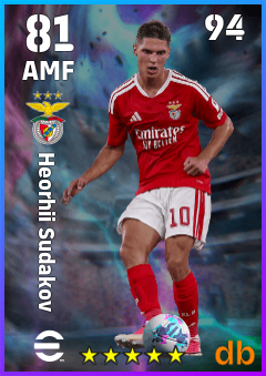 Heorhii Sudakov — AMF, OVR 81, MAX 94