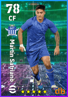 Martín Satriano — CF, OVR 78, MAX 78