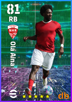 Ola Aina — RB, OVR 81, MAX 81